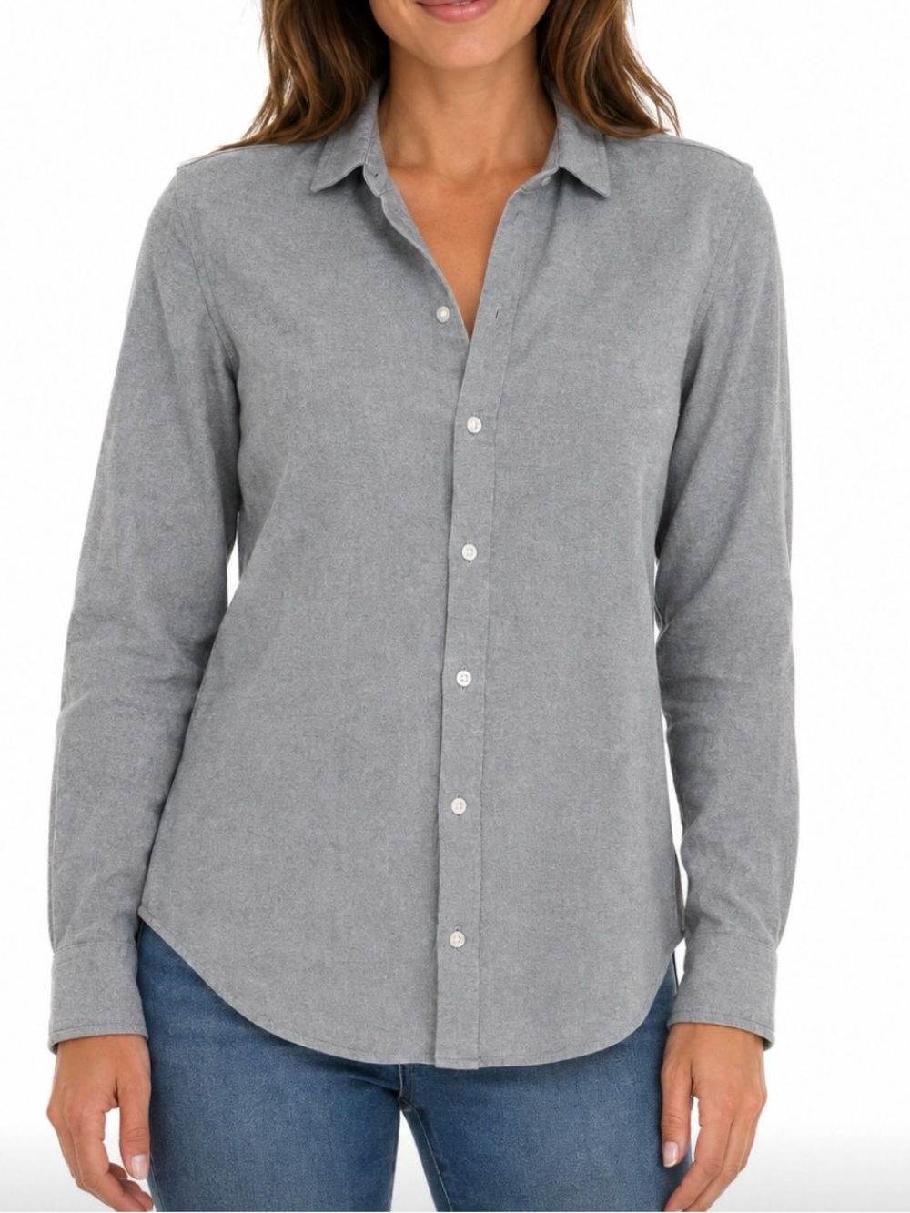 Frank & Eileen Frank Grey Shirt